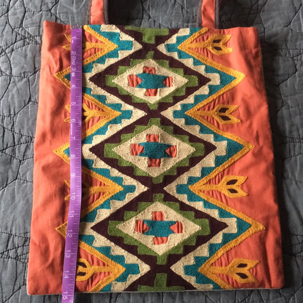2 Chic Embroidered Boho Bag - Picture 7 of 8